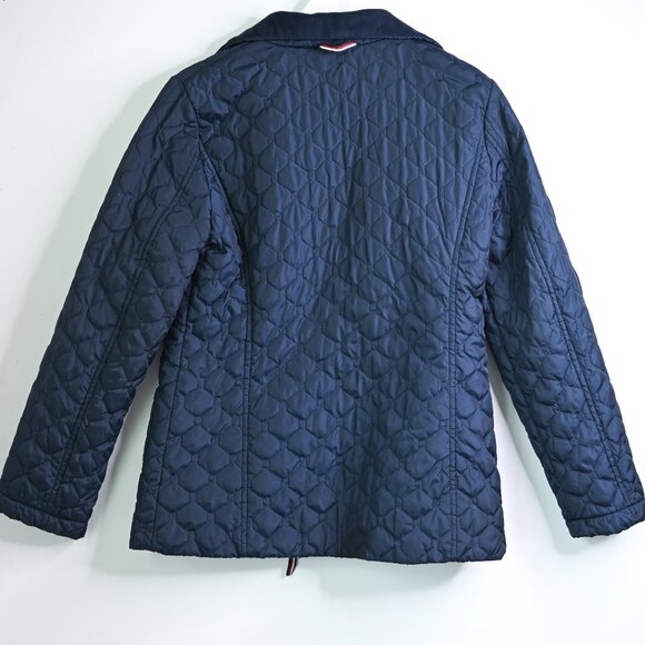 TOMMY HILFIGER Navy Quilted Puffer 3 in 1 All Weather Lightweight Jacket - Small - Picture 4 of 12